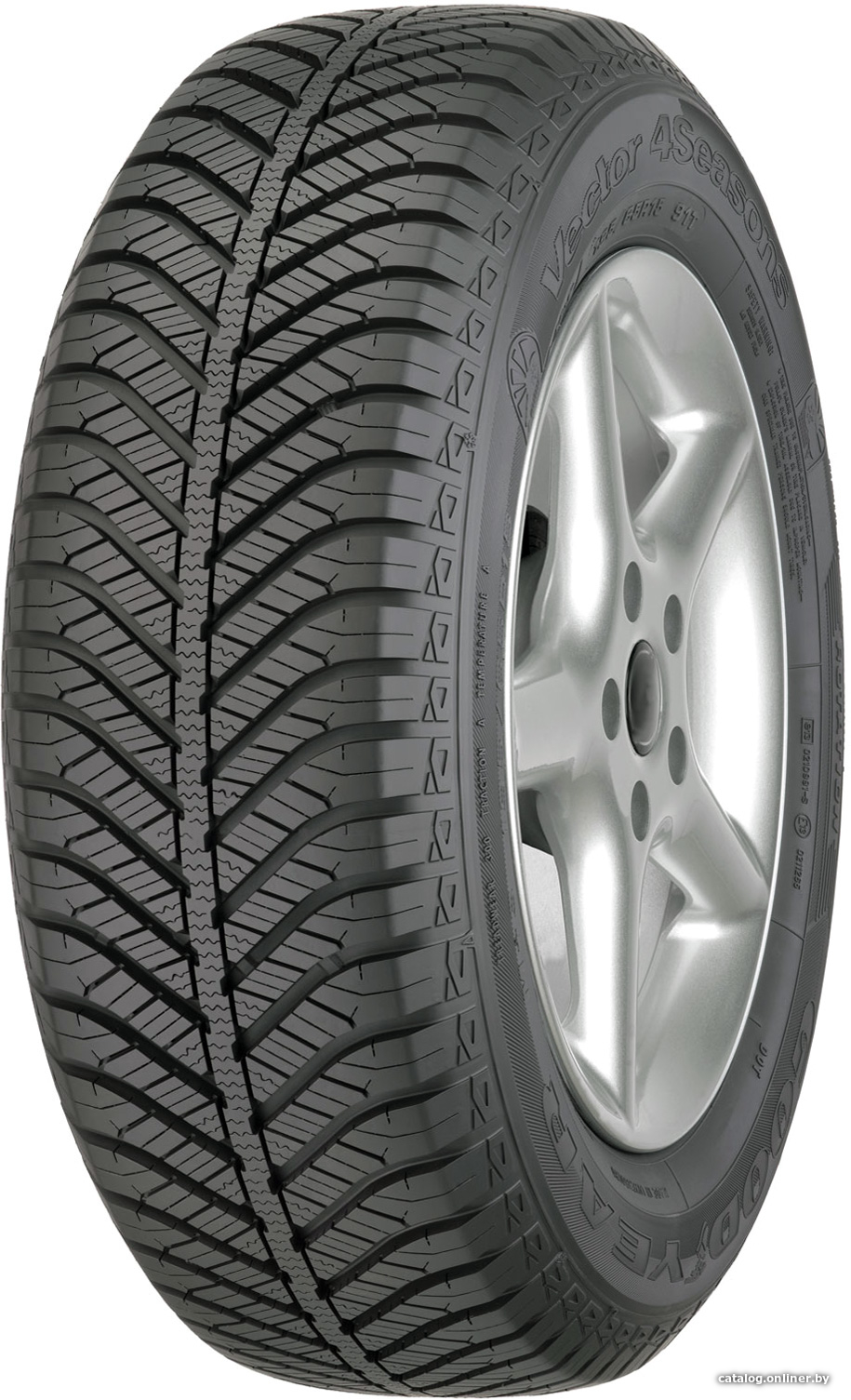 Автомобильные шины Goodyear Vector 4Seasons 195/55R16 87H